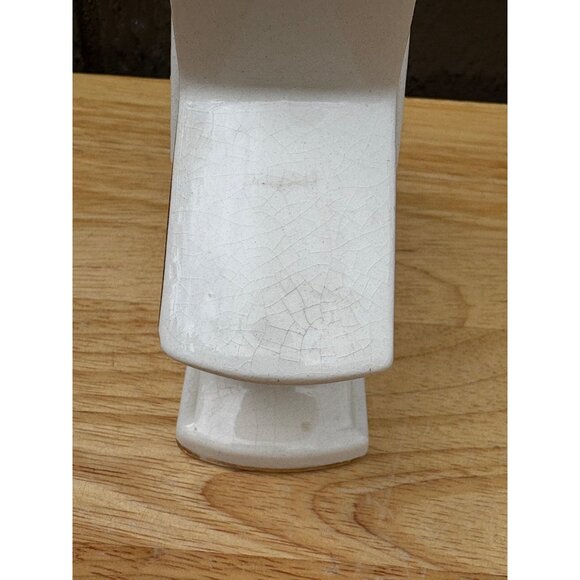 Order of the Eastern Star OES Ceramic Vase Planter Free Mason Vintage 5.5" - Picture 7 of 9